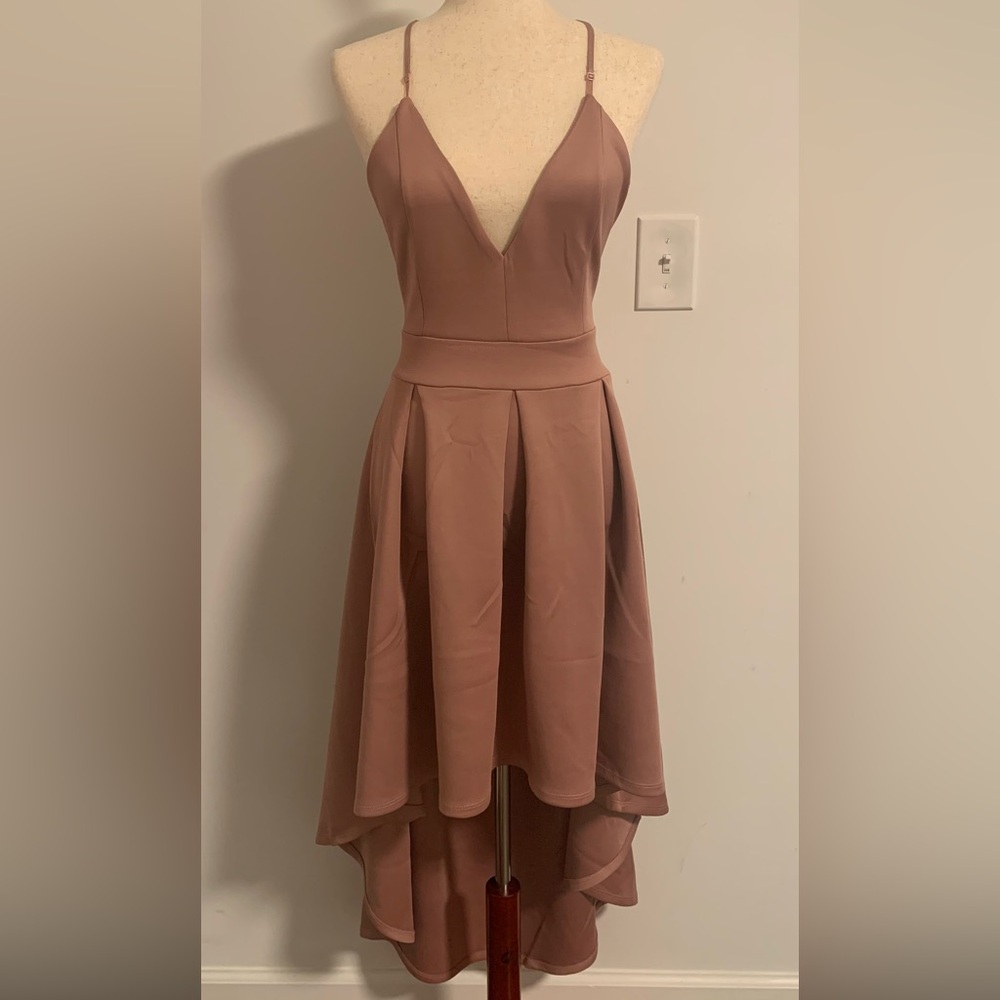 Mauve Pink Casual Dress Size L